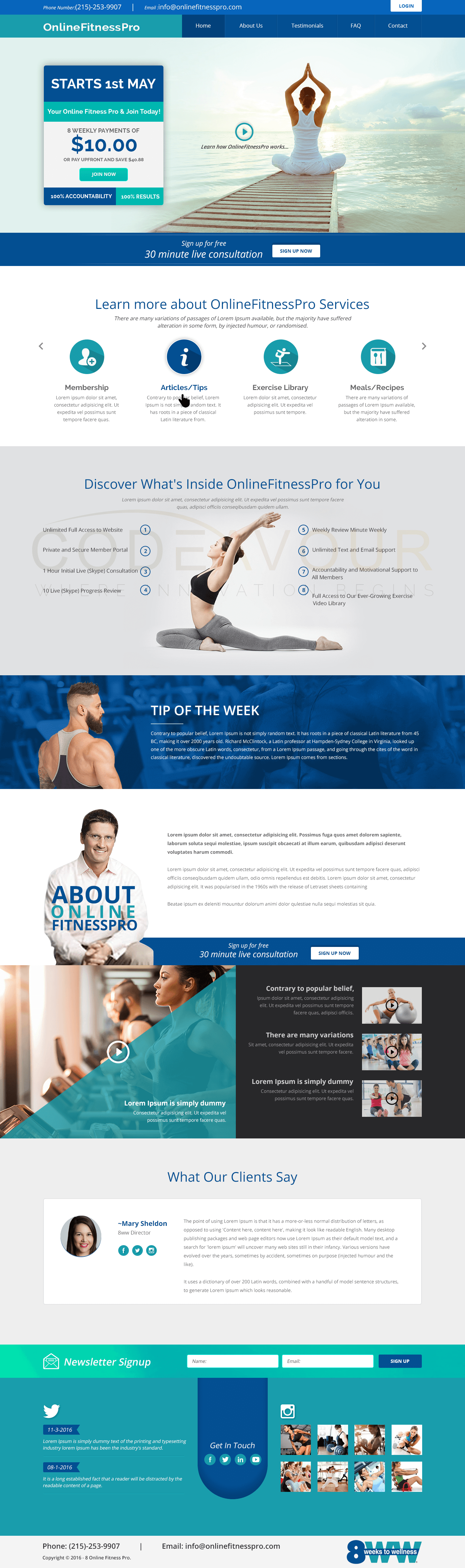 Online Fitness Pro