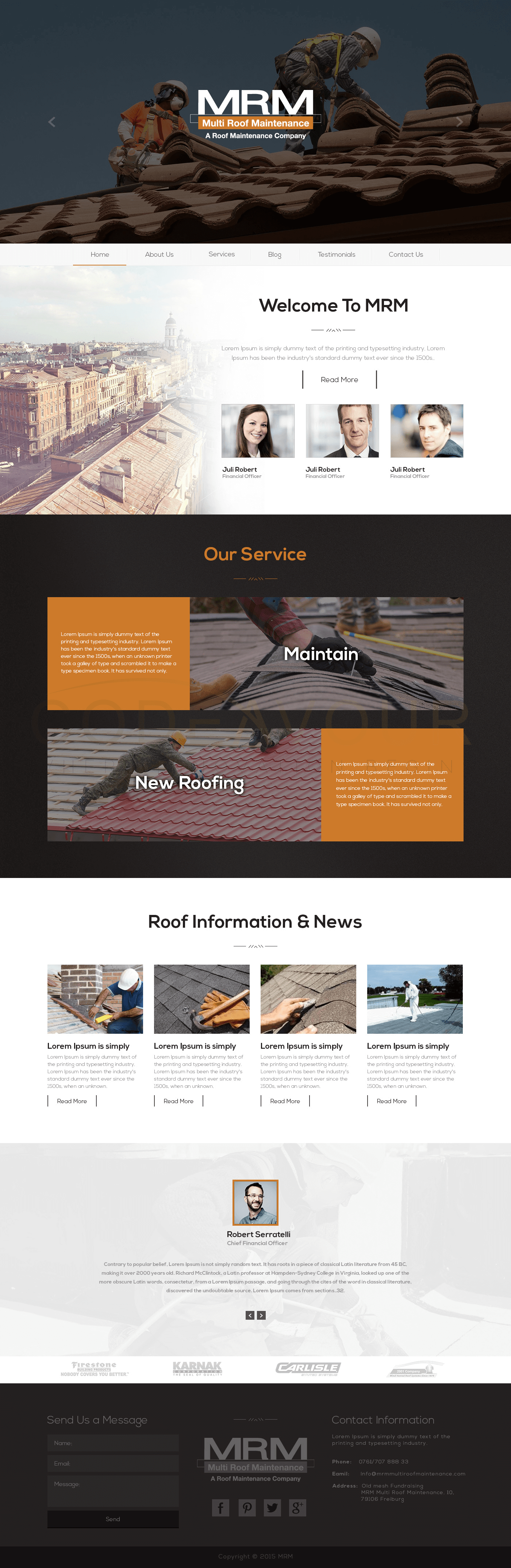 Multi Roof Maintenance