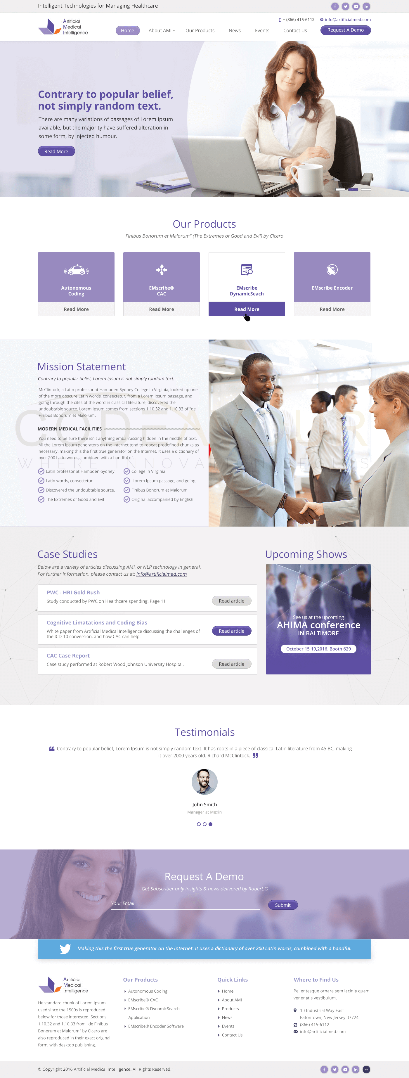 Artificial Medical Intelligence