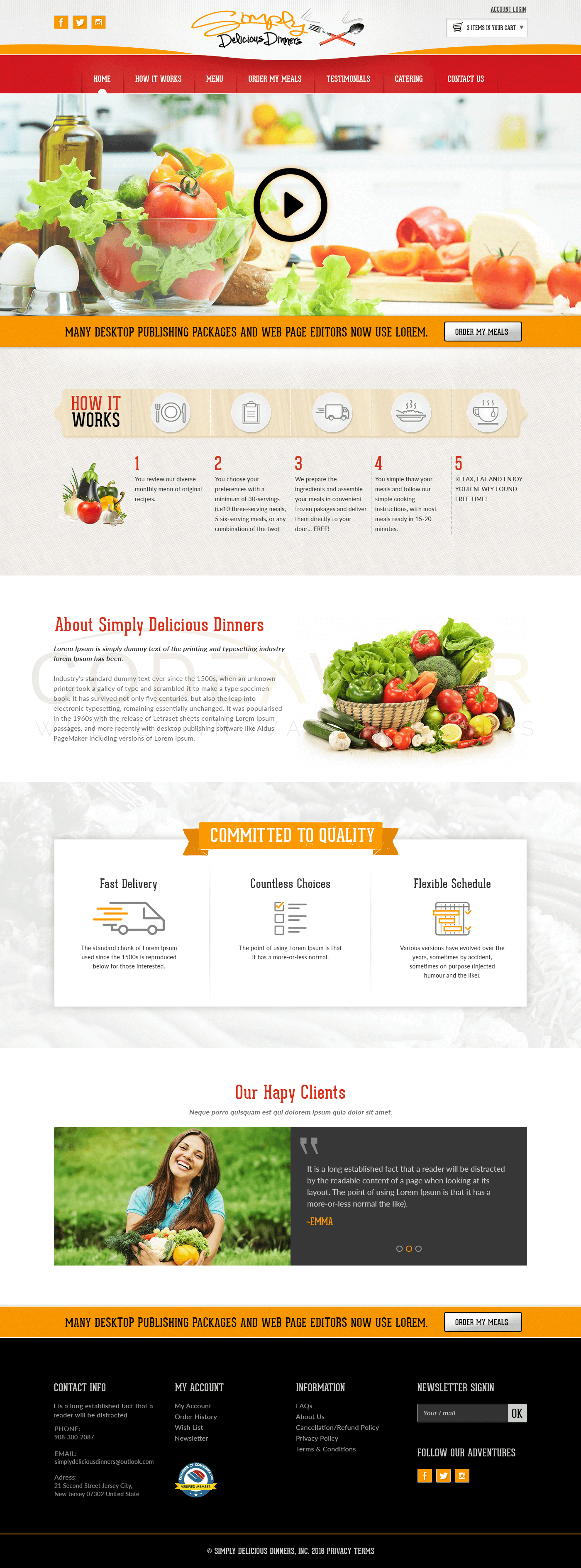 Simply Delicious Dinner